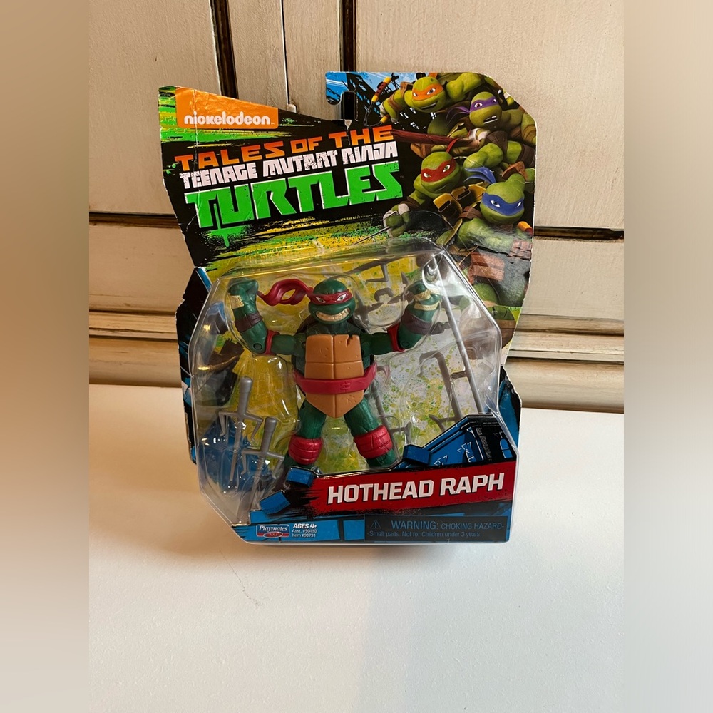 New Tales Of The Teenage Mutant Ninja Turtles Hothead Raph Raphael/Rare Figure